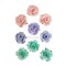 Prima Marketing The Plant Department Collection Flowers - Spring Florals - 9 pcs / mulberry paper for Scrapbooking, Journaling Supplies, Planners, Kid DIY Art Crafts, Bullet Journal